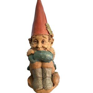 Vintage Tom Clark Clarence Gnome Figure Shell Wings 1994 Numbered 80 Estate 4"